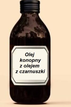 Olej konopny z olejem z czarnuszki 200ml