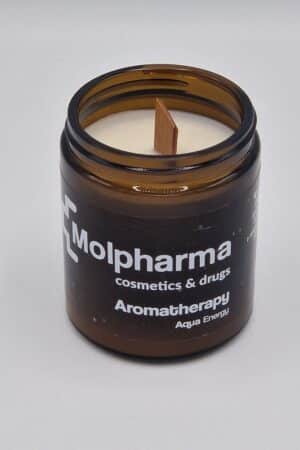 Świeca z olejkiem CBD aromaterapia