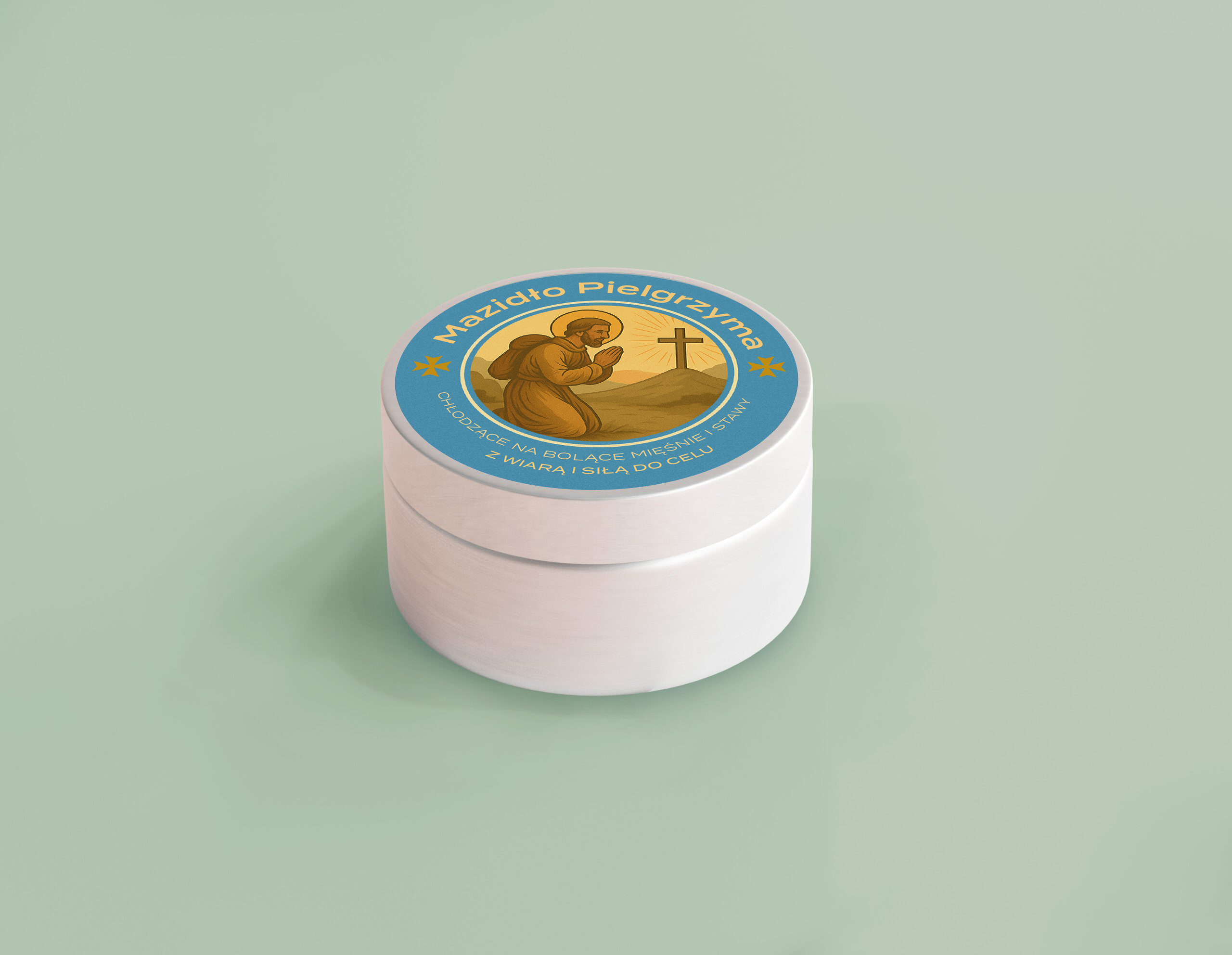 mazidło pielgrzyma chłodzące 100ml