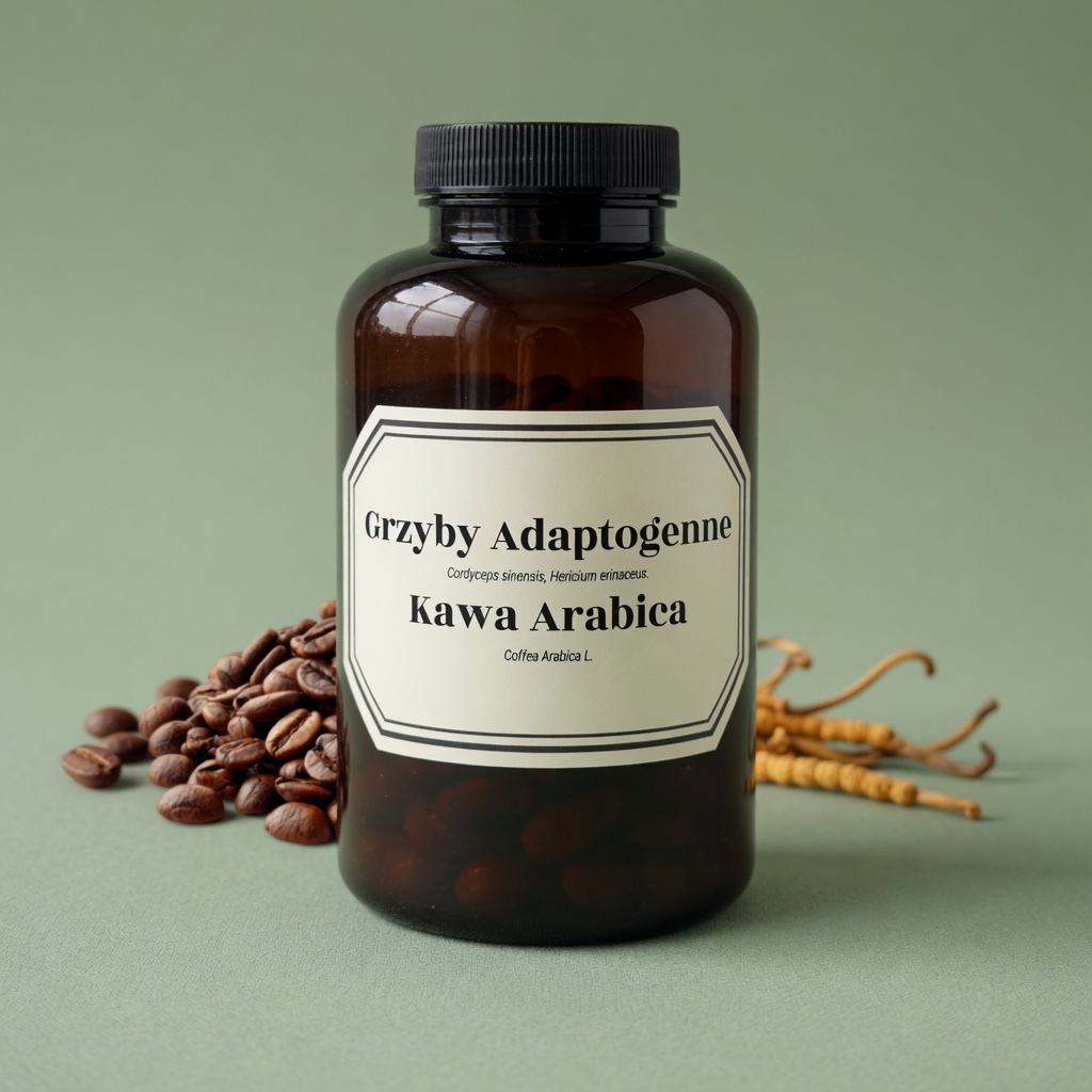 Kawa Arabica z grzybami adaptogennymi 220g
