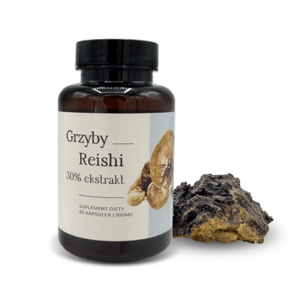 Grzyby Reishi 90 kaps. 500mg