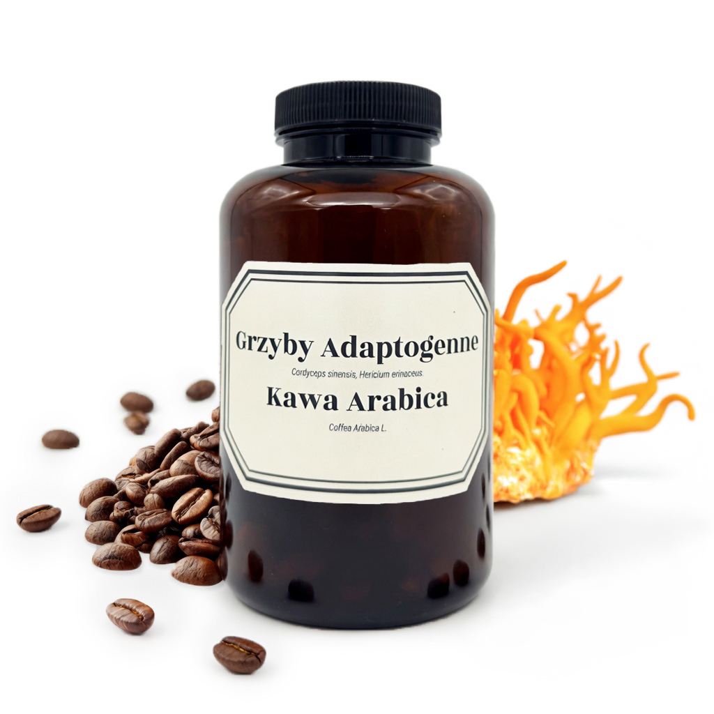 Kawa Arabica z grzybami adaptogennymi 220g