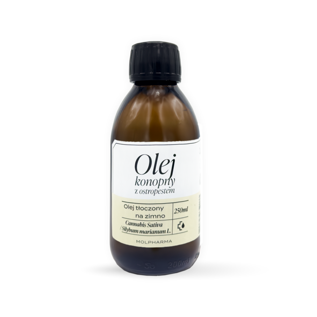 Olej konopny z olejem z ostropestu 250ml