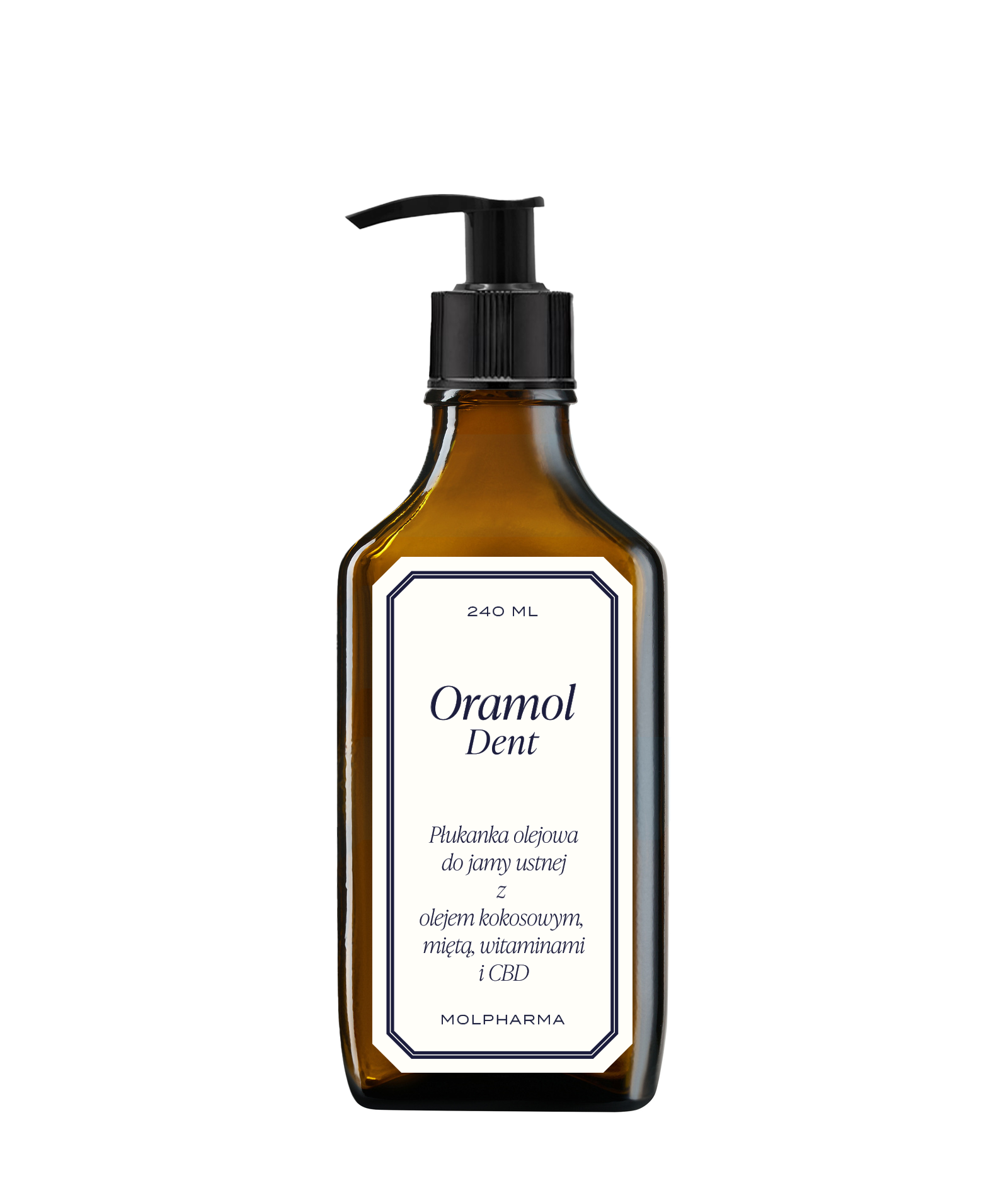 oramol – płukanka olejowa do ust bez fluoru z olejem kokosowym i cbd