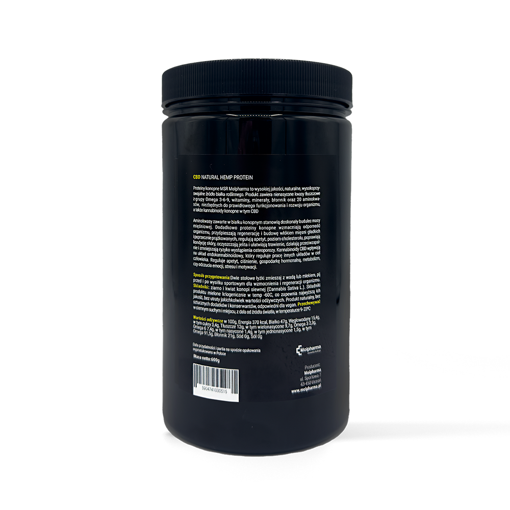 MSR Proteiny konopne 600g