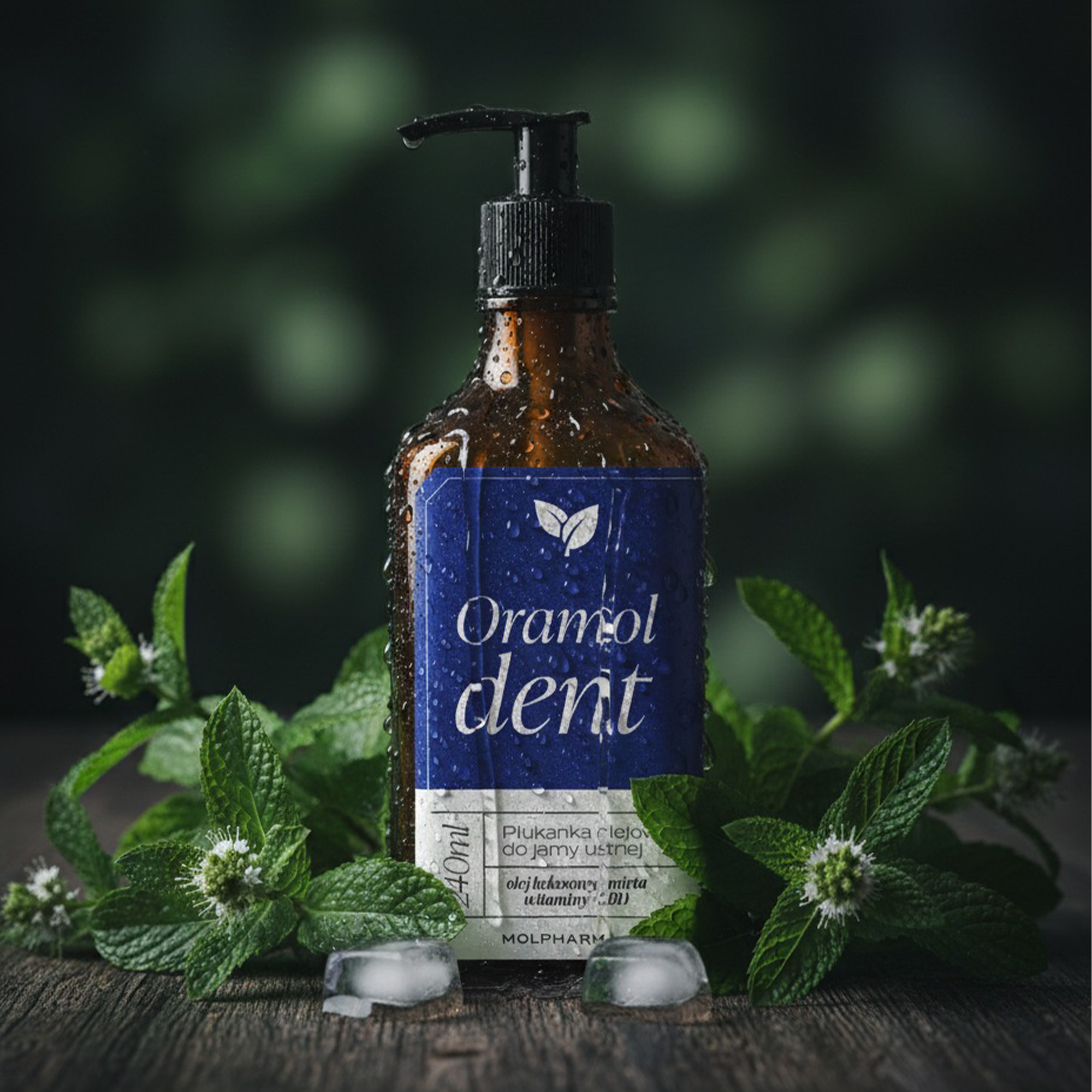 Oramol – płukanka olejowa do ust bez fluoru z olejem kokosowym 240ml