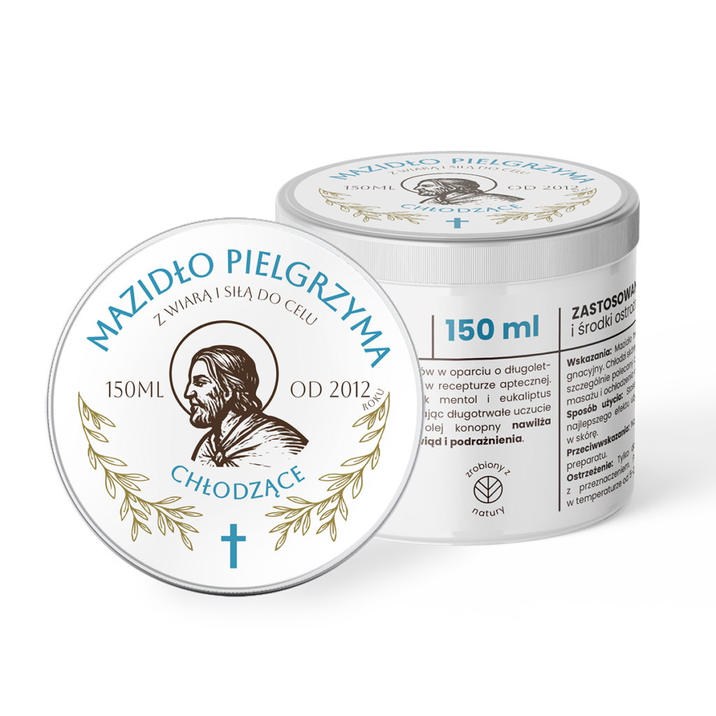 Mazidło pielgrzyma chłodzące
