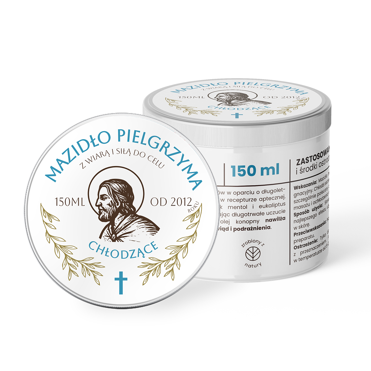 Mazidło pielgrzyma chłodzące